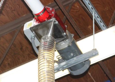 Small overhead auger