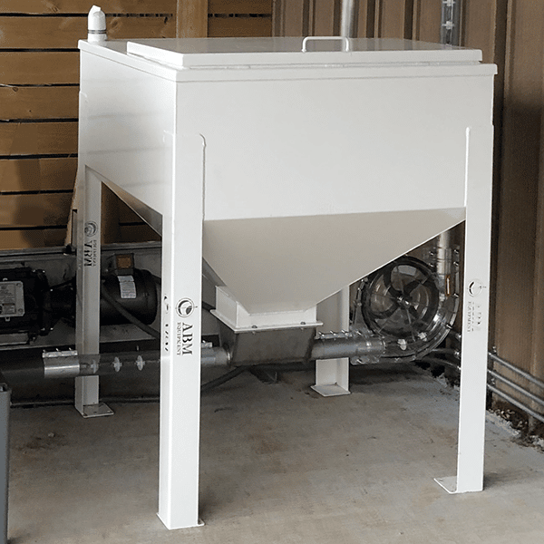 Hopper for specialty grains and malts